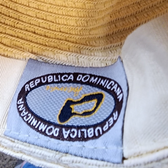 Large Wide Brim Oversized Soft Sun Hat Dominican Republic Outdoor Beach Resort - Picture 5 of 7